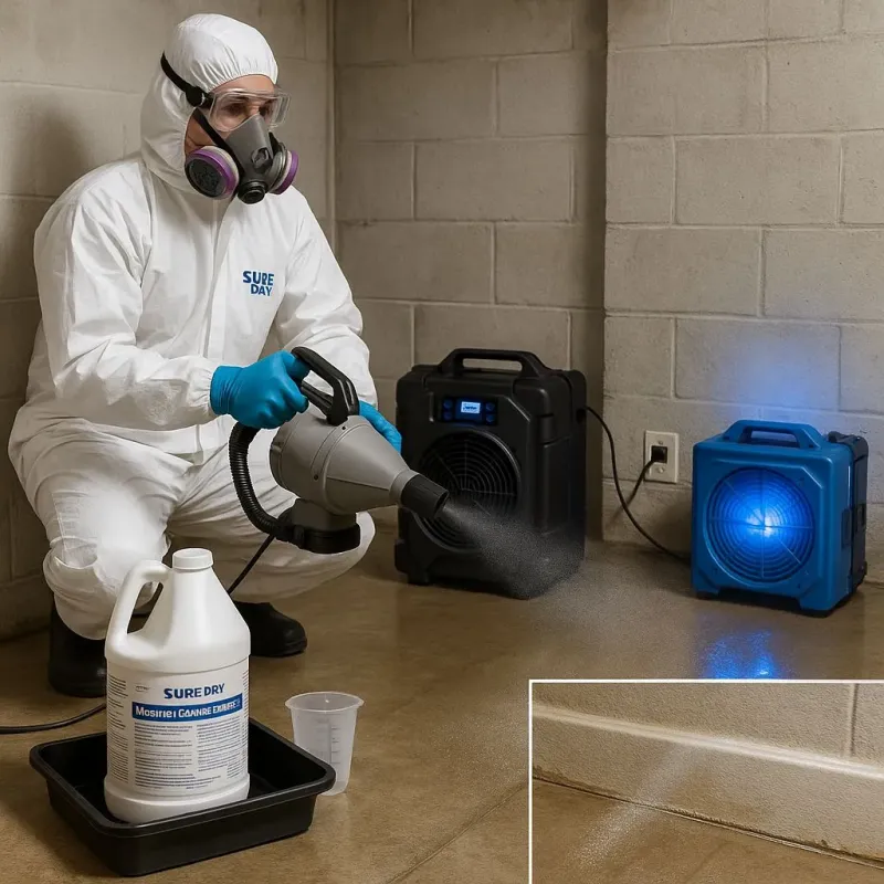 Sanitization and Odor Removal process in Magnolia, NJ